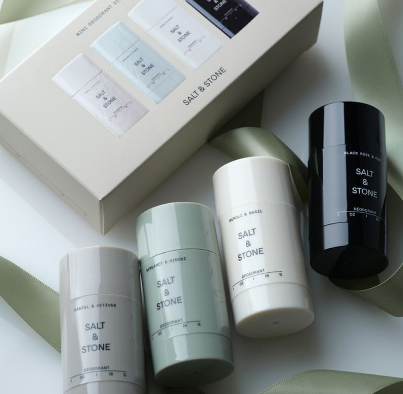 Salt & Stone | Mini Deodorant Discovery Set • rheine