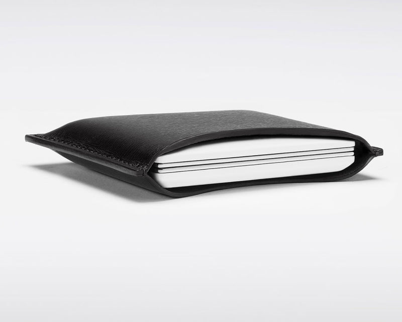 Leather refillable compact case