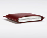 Leather refillable compact case