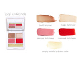 Lip2cheeck glow quad mini | blush + lipstick palette
